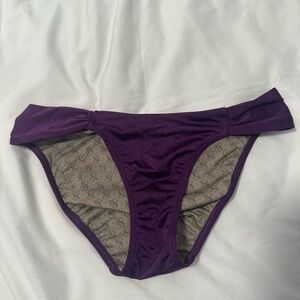 Victoria’s Secret Rich Purple Bikini Bottoms